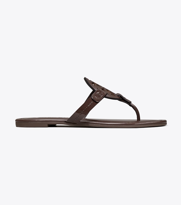 Tory Burch MILLER PATENT SANDAL - Coconut