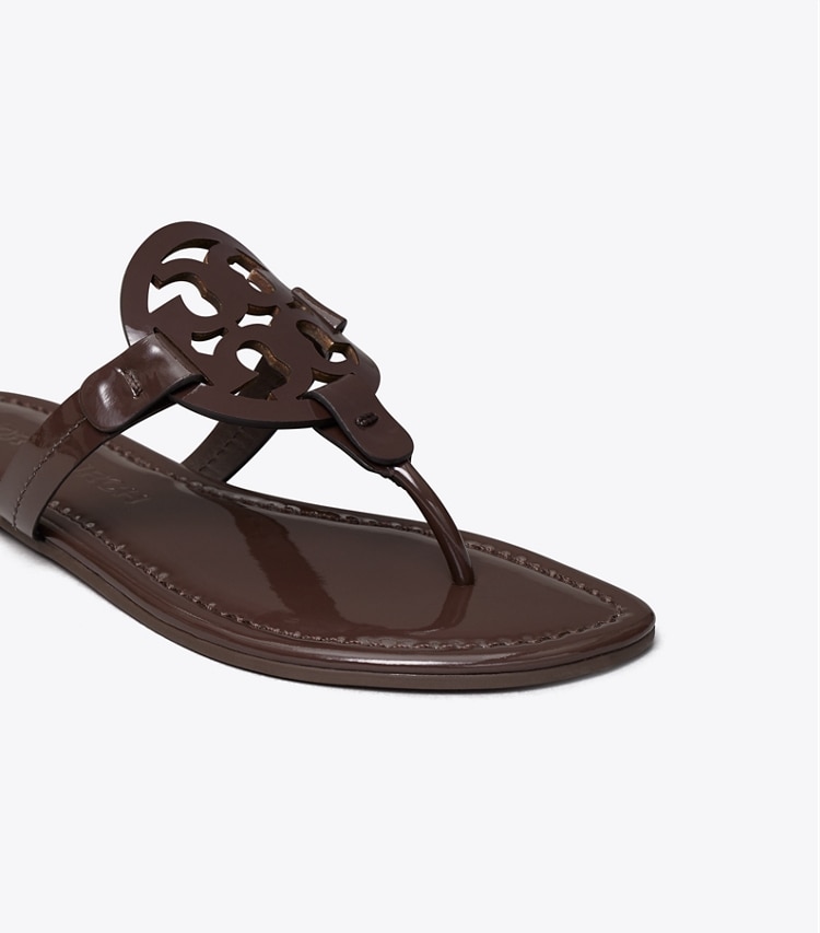 Tory Burch MILLER PATENT SANDAL - Coconut