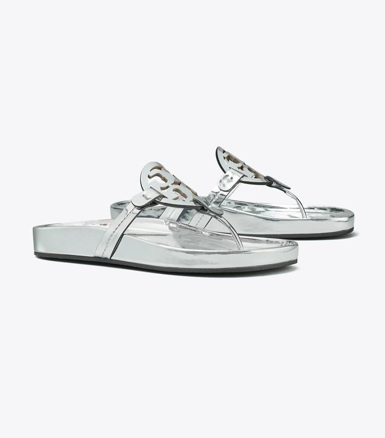 Tory Burch MILLER CLOUD SANDAL - Argento