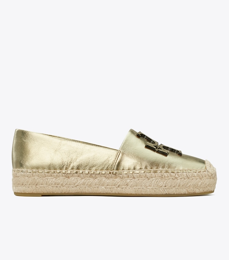 Tory Burch INES PLATFORM ESPADRILLE - Spark Gold