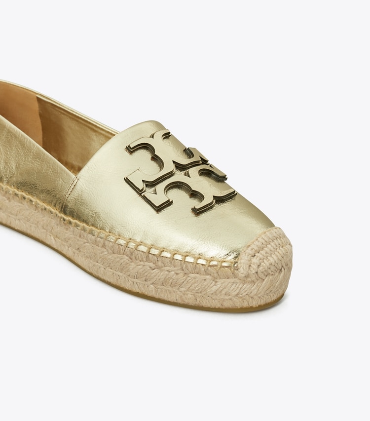 Tory Burch INES PLATFORM ESPADRILLE - Spark Gold