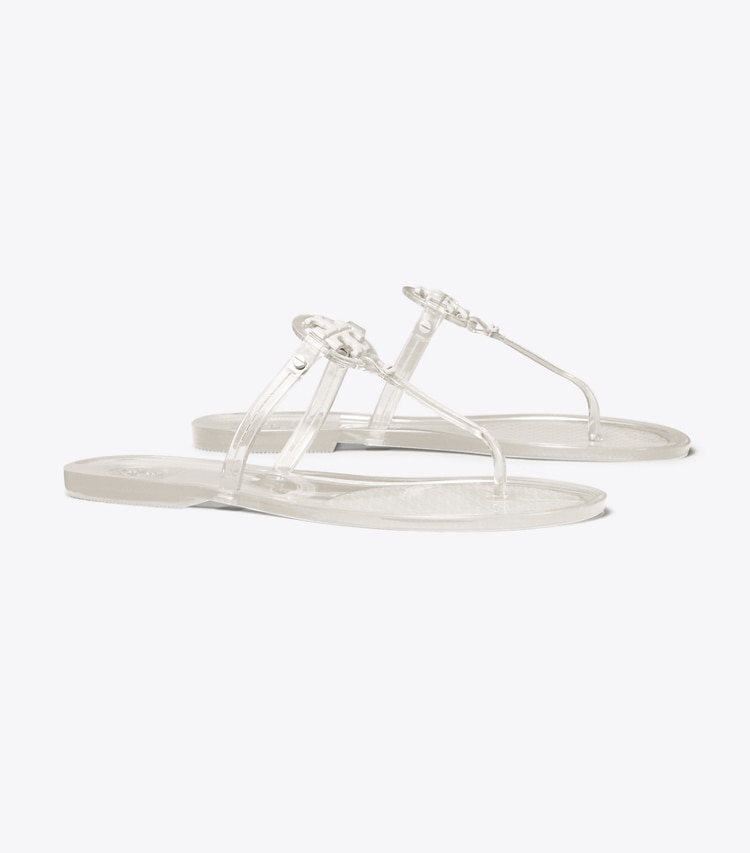 Tory Burch MINI MILLER JELLY SANDAL - Clear