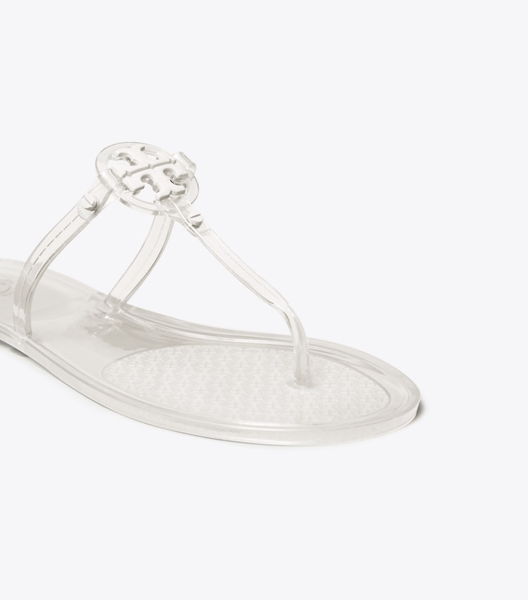 Tory Burch MINI MILLER JELLY SANDAL - Clear