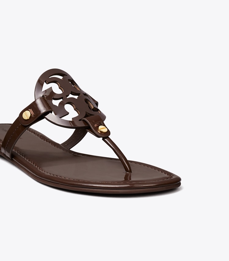 Tory Burch MILLER PATENT SANDAL - Coconut