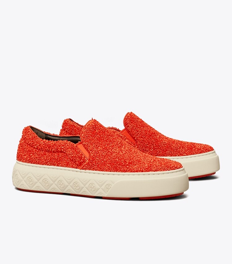 Tory Burch LADYBUG SLIP-ON SNEAKER - Piper Red