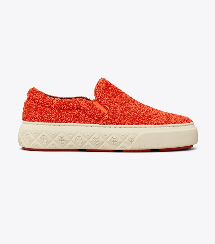 Tory Burch LADYBUG SLIP-ON SNEAKER - Piper Red