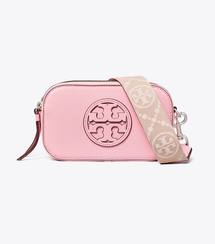 Tory Burch MINI MILLER CROSSBODY BAG - Plie Pink