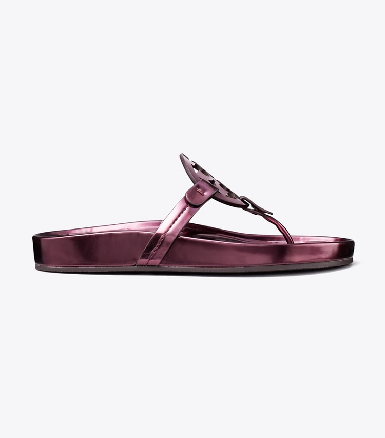 Tory Burch MILLER CLOUD SANDAL - Merlot